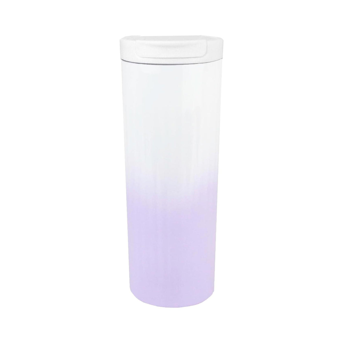 Elegant Gradient Tumblers / Travel Mug - Ombre Lilac 580 ml