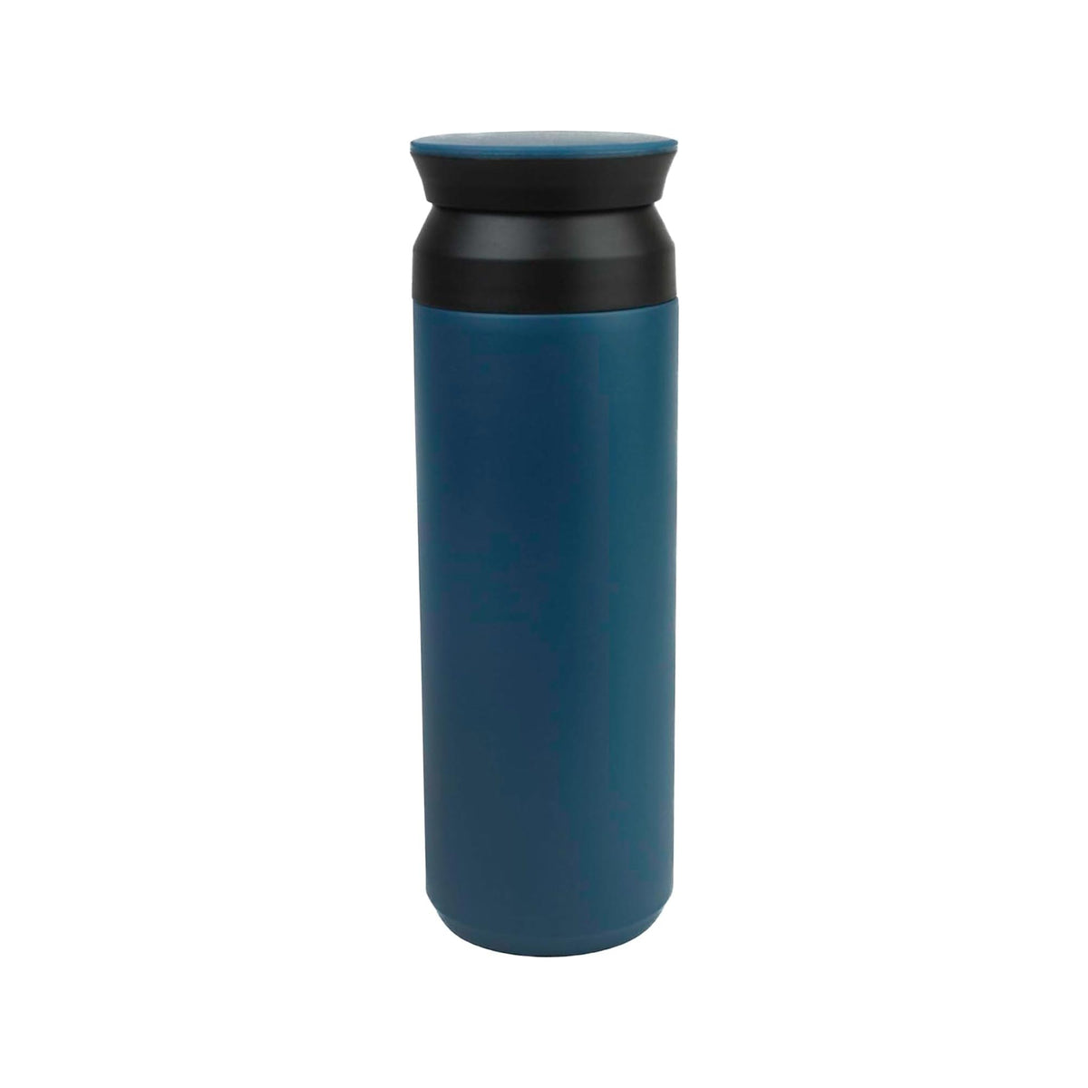 Premium Stainless Steel Travel Mug Flask - Matt Blue - 500 ml