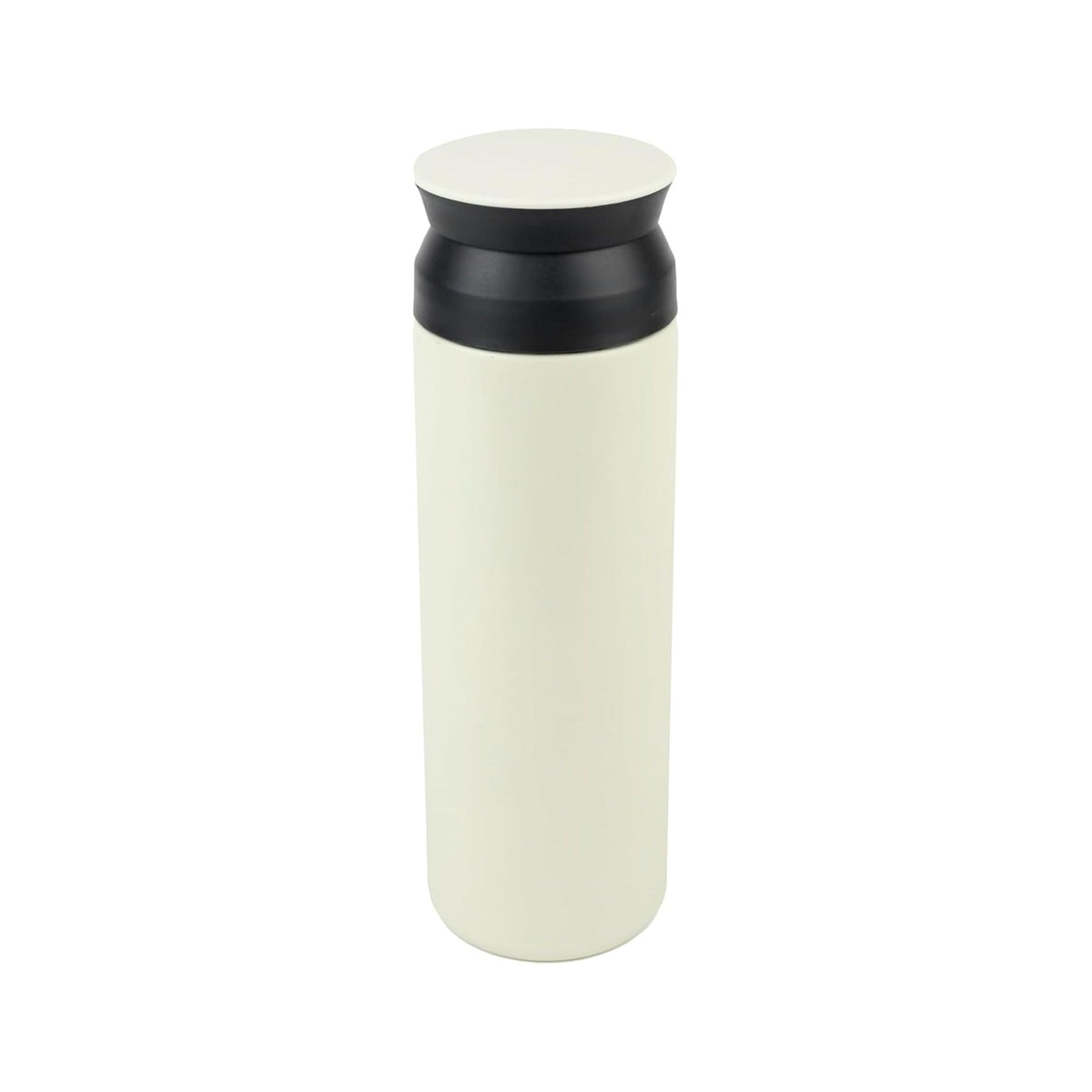 Premium Stainless Steel Travel Mug Flask - Matt Cream - 500 ml