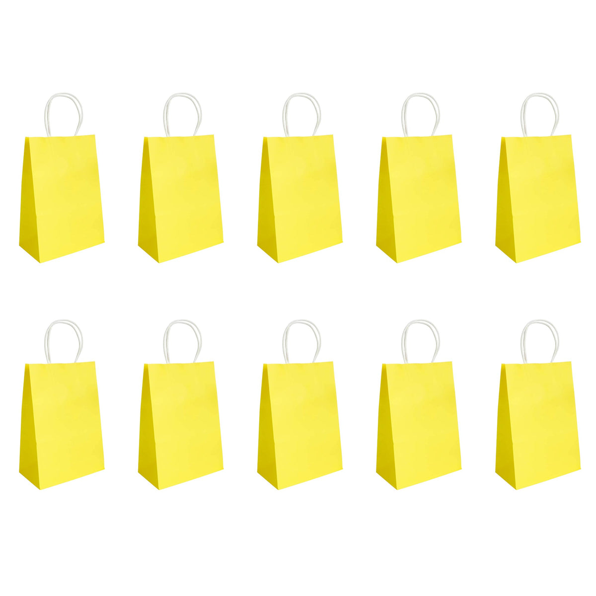 Plain Matt Gift Bag - Set of 10 (Colours Available)