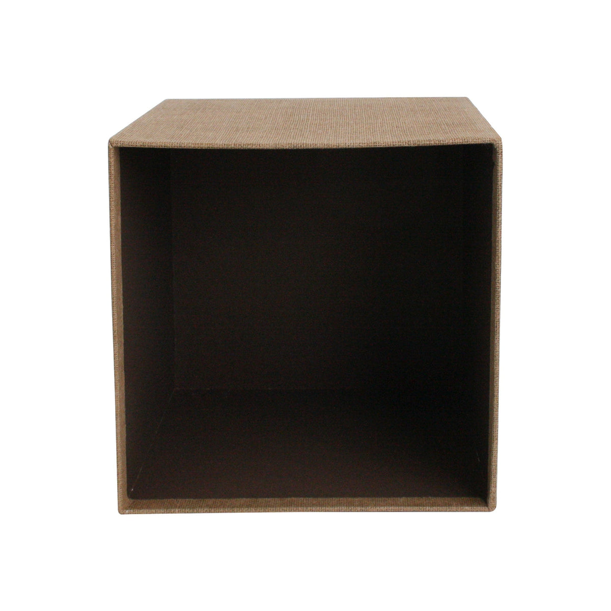 Interior view of Emartbuy gift box, showing chocolate brown color