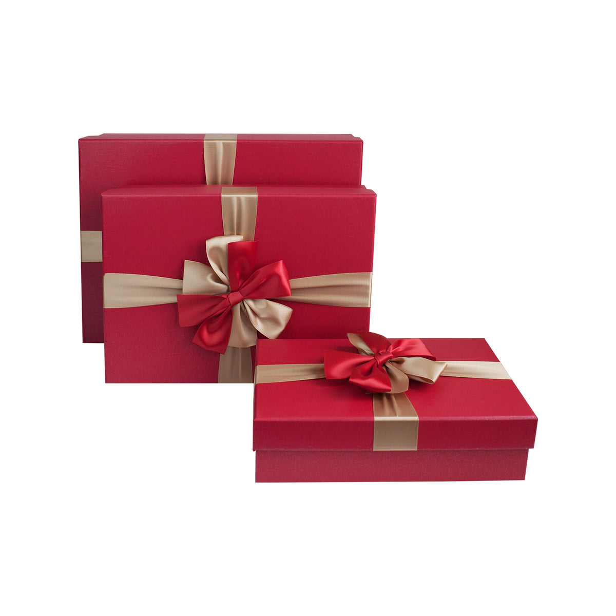 Emartbuy Luxury Red Gift Boxes