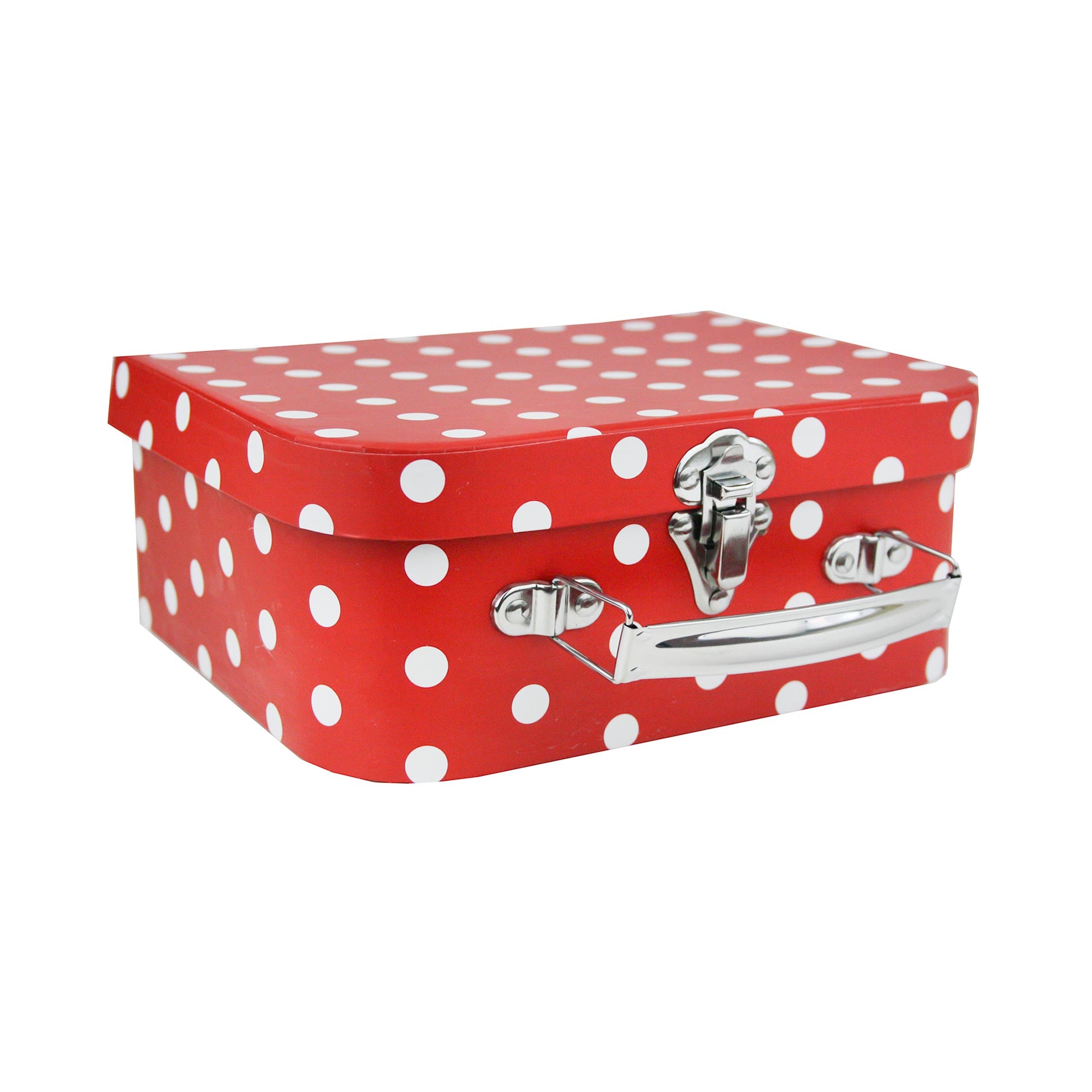 Polka dot luggage set deals