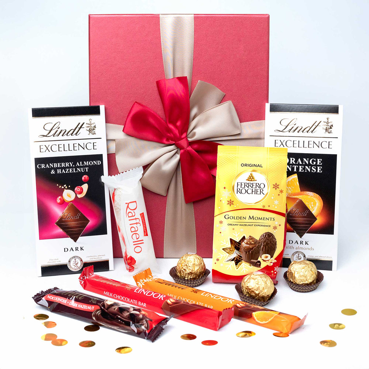 Classic Lindt Chocolate Hamper Gift Box