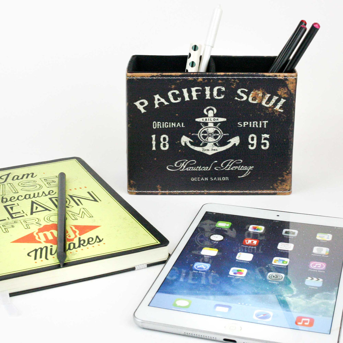 Rectangle Pen Stand - Pecific Soul