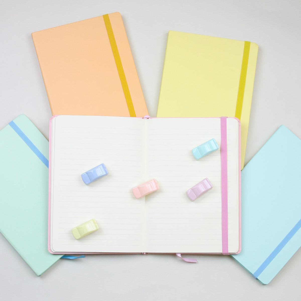 A5 Pastel Colors Hardback Notebook (Colours Available)